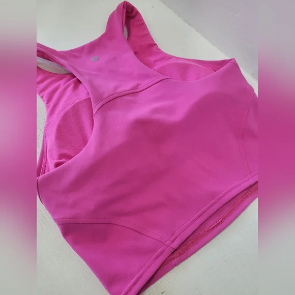 Lululemon Invigorate Training Tank Top Size 6 Color Pale Raspberry - Picture 9 of 10